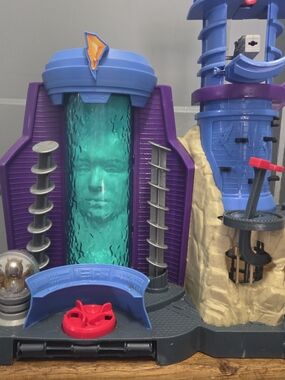 Fisher-Price Blue Purple Teal Playset Action Center